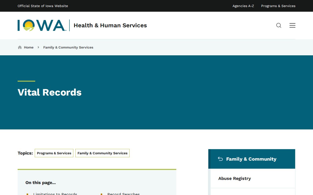 Cedar Rapids residents directory Iowa vital records access
